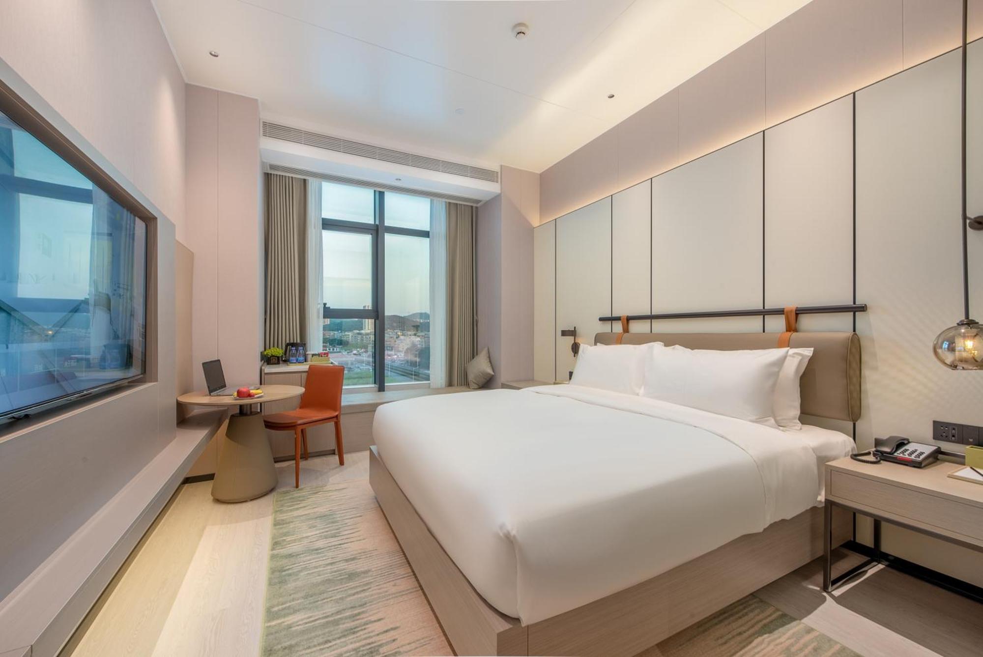 Oness Executive Hotel Guangzhou Huangpu Luogang - Free Shuttle Bus For Canton Fair Exterior photo